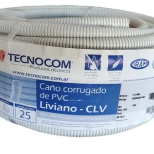 Caño corrugado liviano 1" x 25mts
