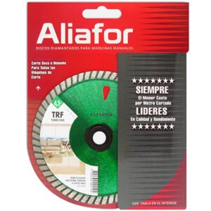Disco Diamantado para Porcelanato 115 Mm TRF Aliafor